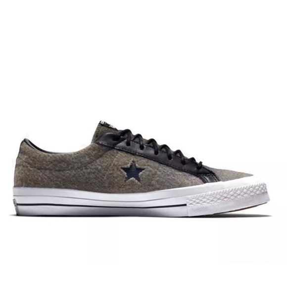 Converse Shoes - CONVERSE One Star Woolrich OX, Jute, 154036C